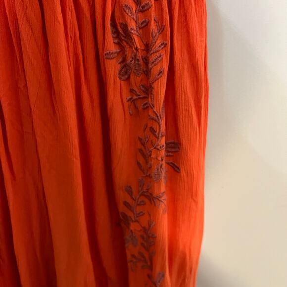 Knox Rose Women's Plus Size Flutter Short Sleeve Embroidered Dress - 4X - NWT - Picture 11 of 14